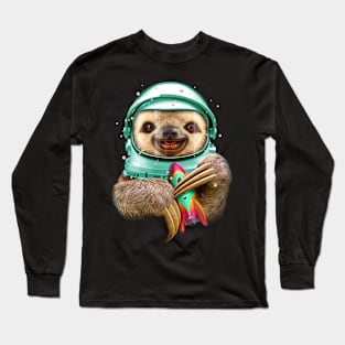 SPACESLOTH Long Sleeve T-Shirt